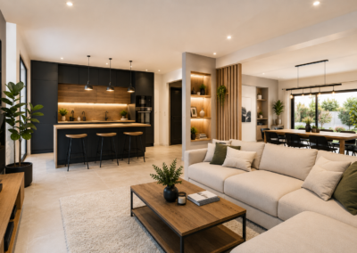 Aménagement de bureaux professionnels avec cloisons vitrées et faux plafond à Coutras.